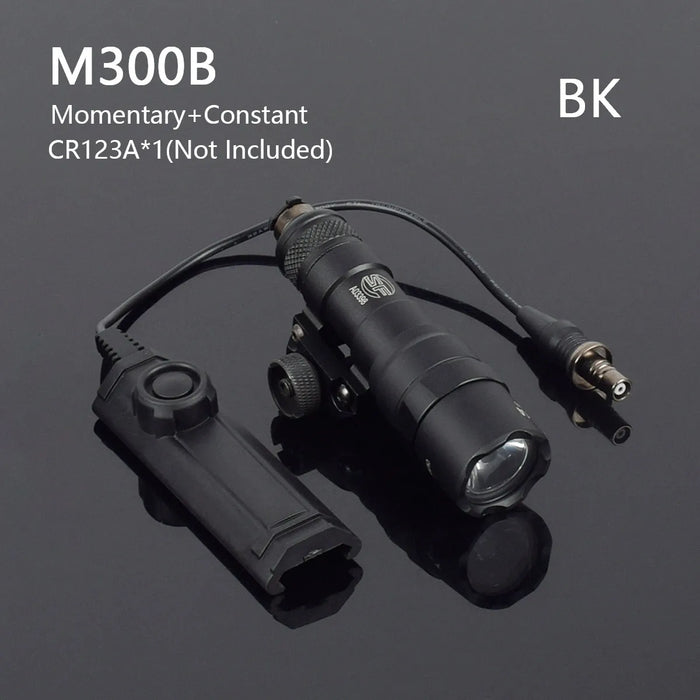 Tattico Surefire M300 M300A MINI Scout Luce Fucile Caccia Torcia A LED Airsoft Arma Pistola Luce Lanterna Torcia AR15 HK416
