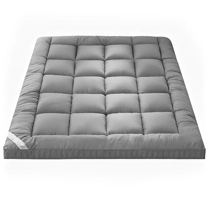 Materasso addensato, cuscino morbido in fibra 3D, materasso per camera da letto domestica, materasso antiscivolo con fascia, dimensioni multiple opzionali