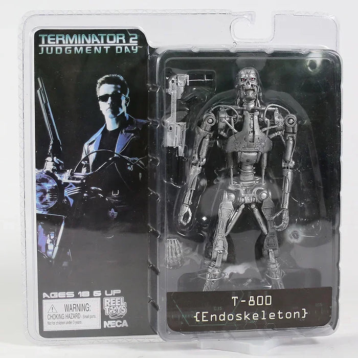 NECA Terminator 2: Giornata del Giudice T-800 Arnold Schwarzenegger Action PVC Figure da collezione Model Toy 7" 18 cm