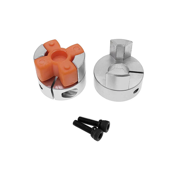 D20L25 attacco motore flessibile a mascella in alluminio CNC ragno accoppiatore a mascella flessibile 5x8mm 3mm 4mm 5mm 6mm 6.35mm 7mm 10mm