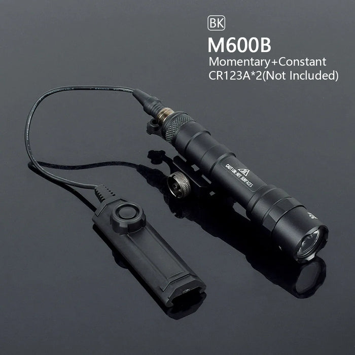Tattico Surefire M600 M600B M600C Arma Luce Lanterna Fucile Torcia Elettrica Pistola Scout Luce Torcia Caccia Pictinny Rail