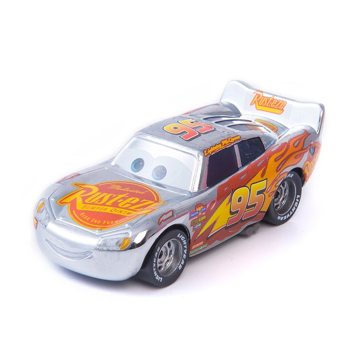 Auto Disney Pixar Auto Saetta McQueen Mater Jackson Storm Il Re Mater 1:55 In Lega di Metallo Auto Giocattolo Modello Giocattoli Per Bambini Regali