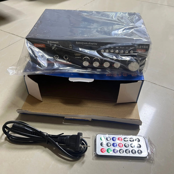 G919H AK45 Bluetooth 5.0 amplificatore Audio 2.0CH amplificatori di potenza Subwoofer amplificatore Audio hi-fi ricevitore amplificatore Stereo FM USB