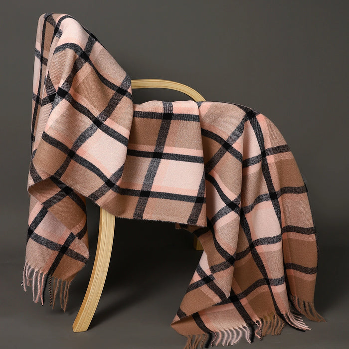 200*70 cm Donna Tinta unita Morbido Hairball Sciarpa Oversize Cashmere Scialle da donna Avvolgere Inverno Pashmina Hijab femminile Fascia Silenziatore