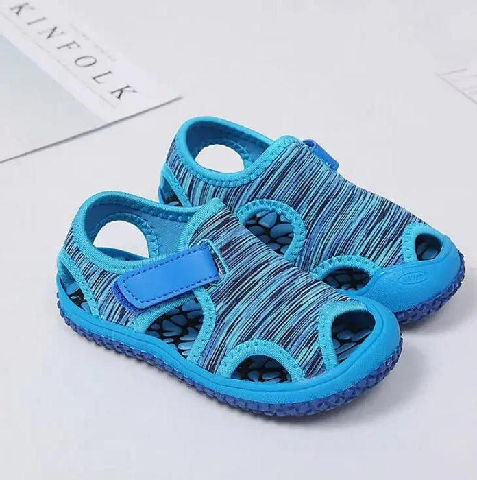 Estate neonate ragazzi sandali bambini sandali da spiaggia fondo morbido scarpe antiscivolo per bambini scarpe da esterno anticollisione