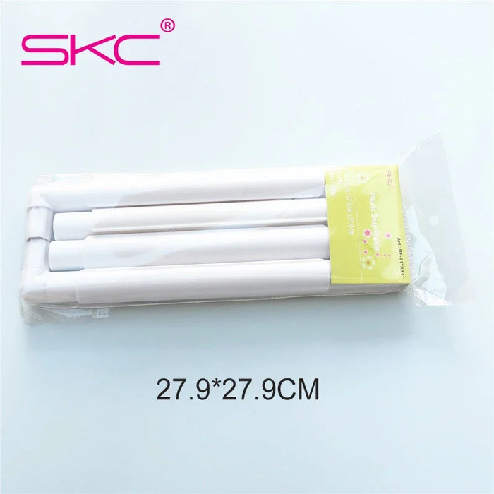 Set di cornici da ricamo di forma quadrata di 5 dimensioni Set di strumenti artigianali per punto croce in plastica Strumenti per cucire Maniglia Telaio Cerchio Strumenti artigianali per cucire fai da te