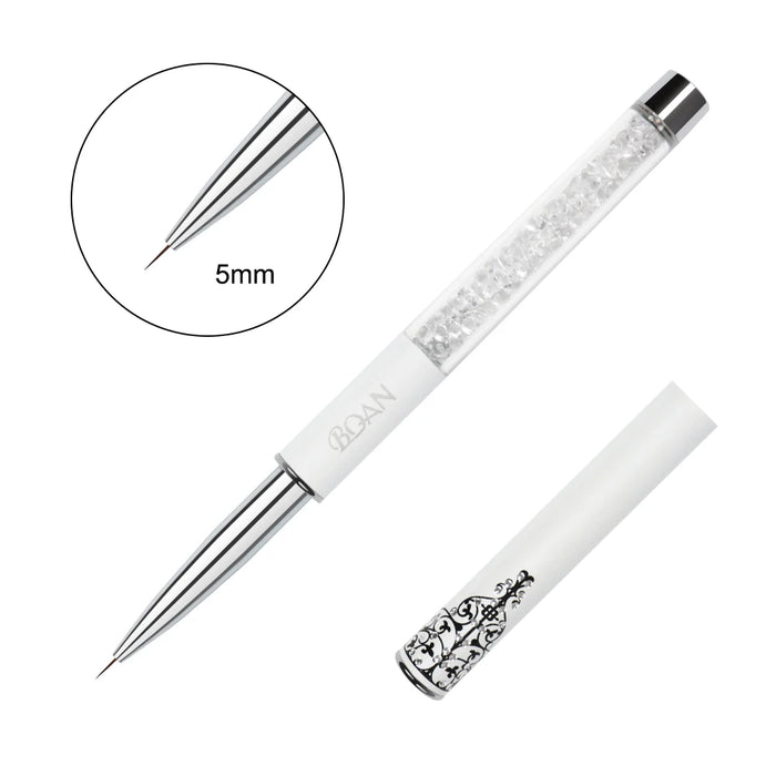 BQAN Professionale 5mm/7mm/9mm Pennello per unghie Disegna a mano Suggerimenti Disegno Linea Pittura Penna Strumenti Manicure Unghie artistiche Pennello Decorazione