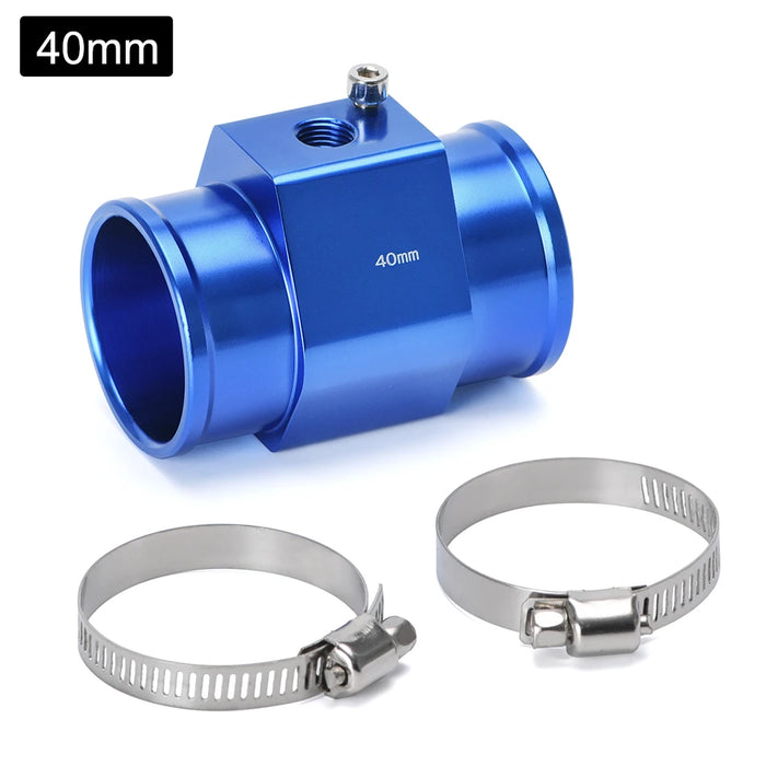1Pc di Acqua Sensore di Temperatura Temp Tubo Comune Gauge Radiatore Tubo Adattatore Formato 28mm / 30mm / 32mm / 34mm / 36mm / 38mm / 40 millimetri