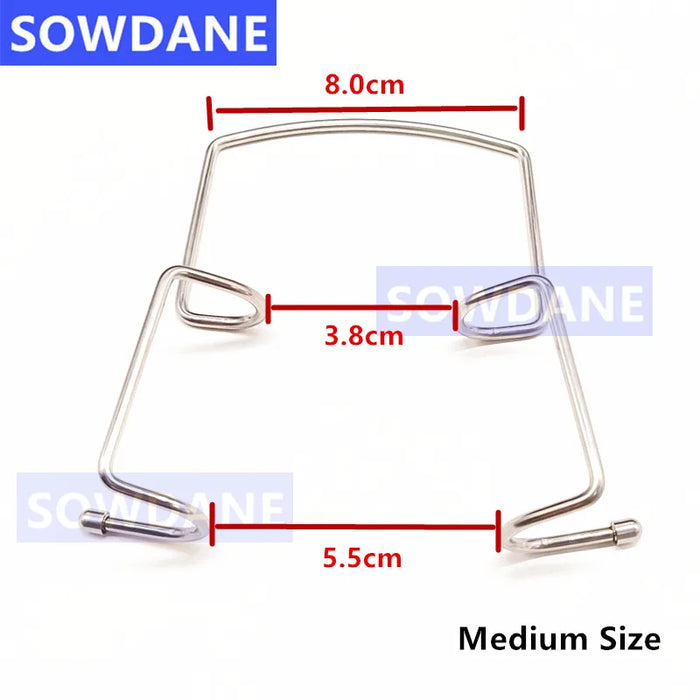 1 pezzo impianto dentale divaricatore labbra e guance strumento ortodontico chirurgico apri bocca autoclavabile in acciaio inossidabile