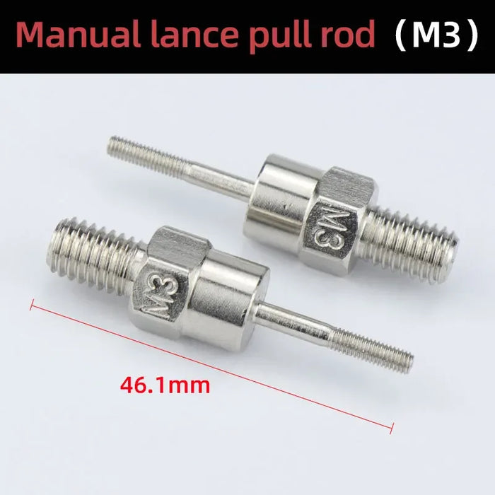 HIFESON Mano Rivetto Dado Pistola Parte Manuale Filettato Rivetto Testa Viti di Ricambio Tirare Asta Per BT-606 605 607 M3 M4 M5 M6 M8 M10 M12