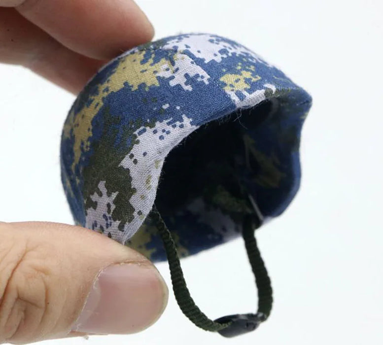 7 colori 1/6 scala maschio Solider casco modello US Army Hat Kuwait Camouflage Cap Net Helmet Cover per 12 pollici Action Figure Body