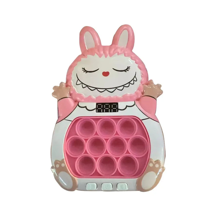 2025 Nuovo gioco di spinta rapida Pop Up Fidget Bubble Elettronico Pop it Pro Gioco leggero antistress Giocattoli per bambini adulti Regalo con scatola