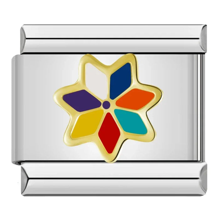 Hapiship originale margherita cavallo amore farfalla mamma cane moto elefante fascino braccialetto adatto creazione di gioielli in acciaio inossidabile DJ003