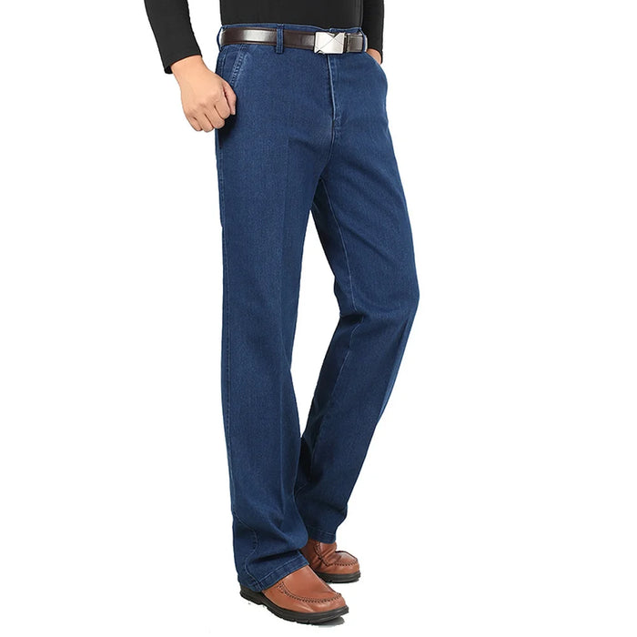 2021 nuovi jeans da uomo slim fit elasticizzati firmati pantaloni classici in denim di alta qualità jeans larghi estivi elasticità moda uomo WFY12