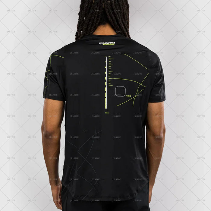 T-shirt da campo per allenamento di boxe tailandese T-shirt da uomo Muay Fight Fitness Sport T-shirt ad asciugatura rapida Abbigliamento da allenamento casual da combattimento 3D