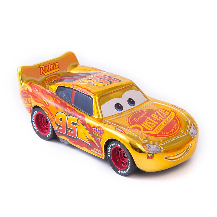 Auto Disney Pixar Auto Saetta McQueen Mater Jackson Storm Il Re Mater 1:55 In Lega di Metallo Auto Giocattolo Modello Giocattoli Per Bambini Regali