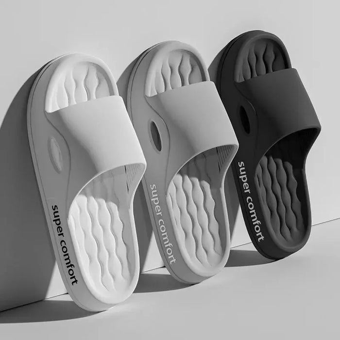 Pantofole con plateau spesse per le donne casa morbida suola cuscino diapositive sandali donna estate spiaggia infradito antiscivolo pantofola da bagno