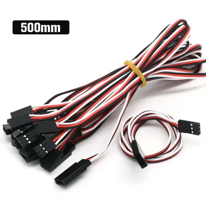10 pz/lotto 10cm 15CM 30CM 50CM 100CM cavo di prolunga Servo RC cavo 150mm cavo JR all'ingrosso