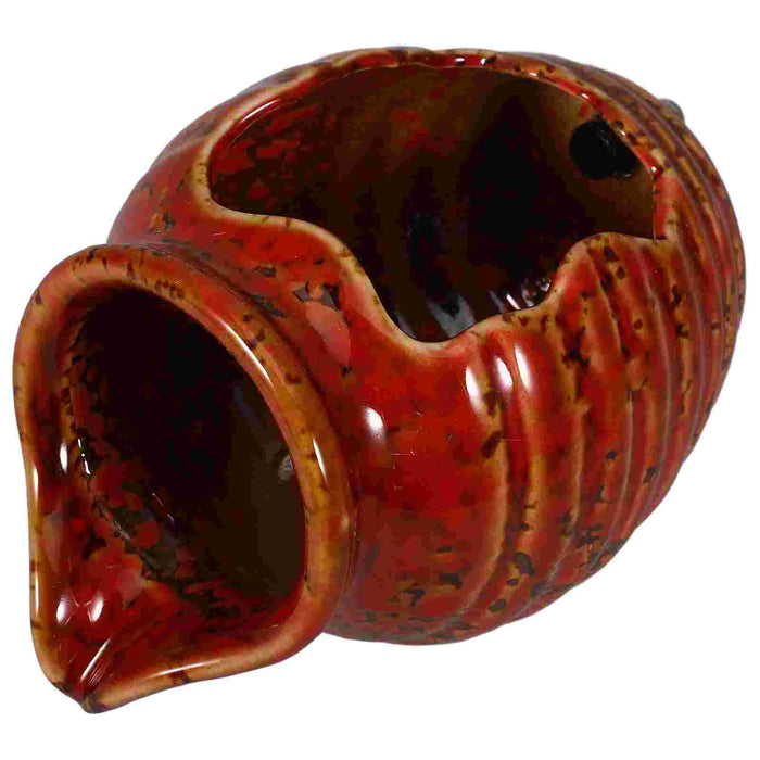 Vaso per fontana in vaso di argilla circolante a cascata per interni per ceramica classica all'aperto