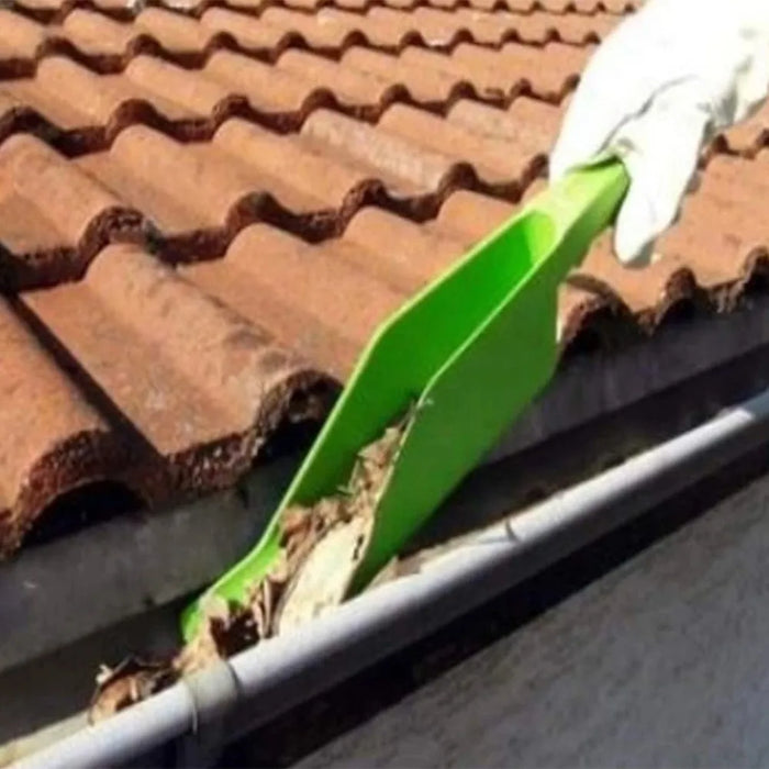 Getter grondaia Scoop casa giardino tetto foglia grondaia pulizia pala strumento multiuso sporco detriti rimuovere strumento
