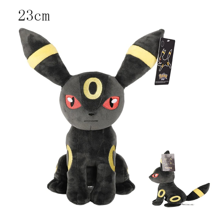 Grande Umbreon Peluche Vaporeon Eevee sylveon laceon Flareon Leafeon Jolteon Espeon Peluche ripiene Giocattolo per bambini Regalo