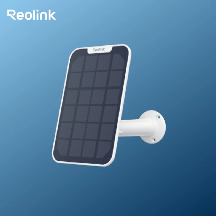Pannello solare Reolink con cavo da 4 m per fotocamere a batteria ricaricabile Reolink Pannello solare per Argus 3 Pro/Argus PT/Trackmix/Duo 2
