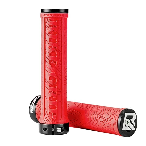 Manopole ROCKBROS TPR in gomma per bici manubrio per bicicletta manopole Mtb Soft 3D antiscivolo blocco su manubrio parti per ciclismo accessori bici