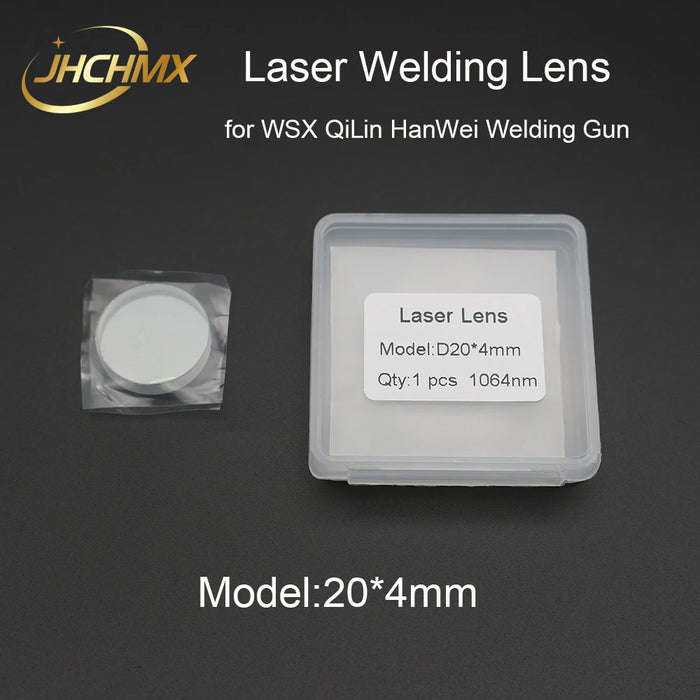 JHCHMX fibra Laser saldatura a mano lente ottica protettiva guarnizione anello a molla per saldatura 18*2 20*2/3/4mm 1064nm per WSX QiLin HanWei