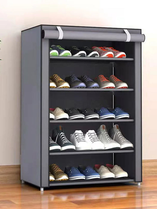 Scarpiera Organizer scarpiera antipolvere multistrato minimalista non tessuto mobili per la casa armadi salvaspazio scarpiera