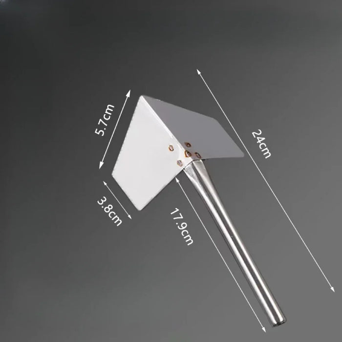 4 pezzi strumenti di costruzione coltello per stucco in acciaio inossidabile raschietti per cartongesso utensile manuale per raschiare l'angolo interno esterno estrattore Yin Yang