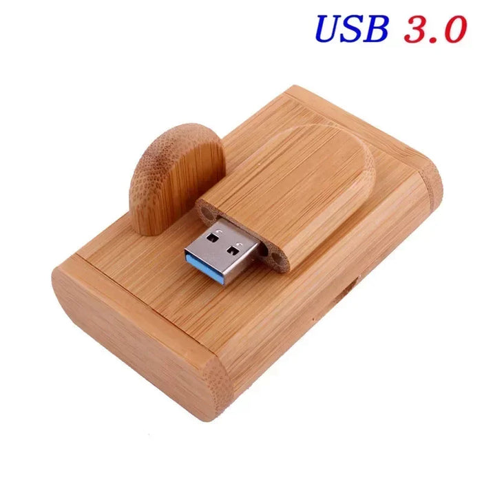 JASTER USB 3.0 LOGO ad alta velocità Scatola di legno Logo personale Pendrive cliente 8 GB 16 GB 32 GB 64 GB Chiavetta USB Pen Drive U Disco