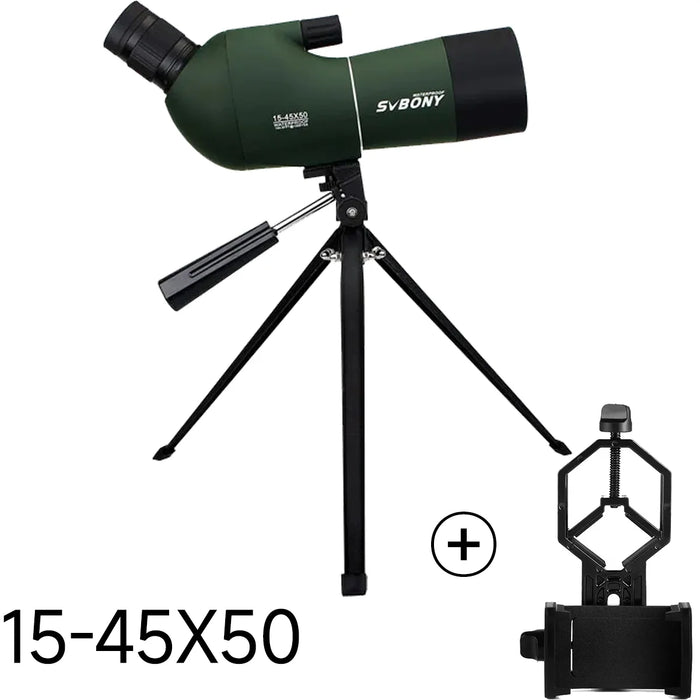 Svbony SV28 Cannocchiale 50/60/70/80mm Zoom potente con treppiede impermeabile, attrezzatura da campeggio, tiro al bersaglio, osservazione degli uccelli
