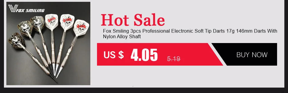 CUESOUL 9 pezzi di volti per freccette Ali di coda di freccette