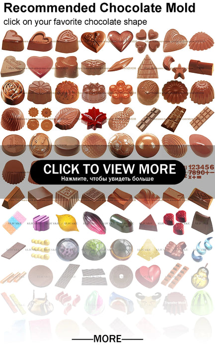 Stampo per cioccolato in policarbonato Stampi professionali per caramelle Bonbon Bar Stampo acrilico Dolciumi Cottura Pasticceria Utensili da forno