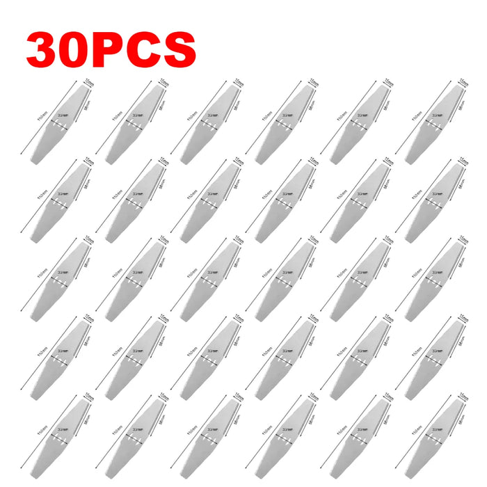 1-50PCS Sostituzione del tosaerba Lama in acciaio Metallo Erba String Trimmer Testa Palmare Rasaerba Raccordi Casa Giardino Utensili elettrici