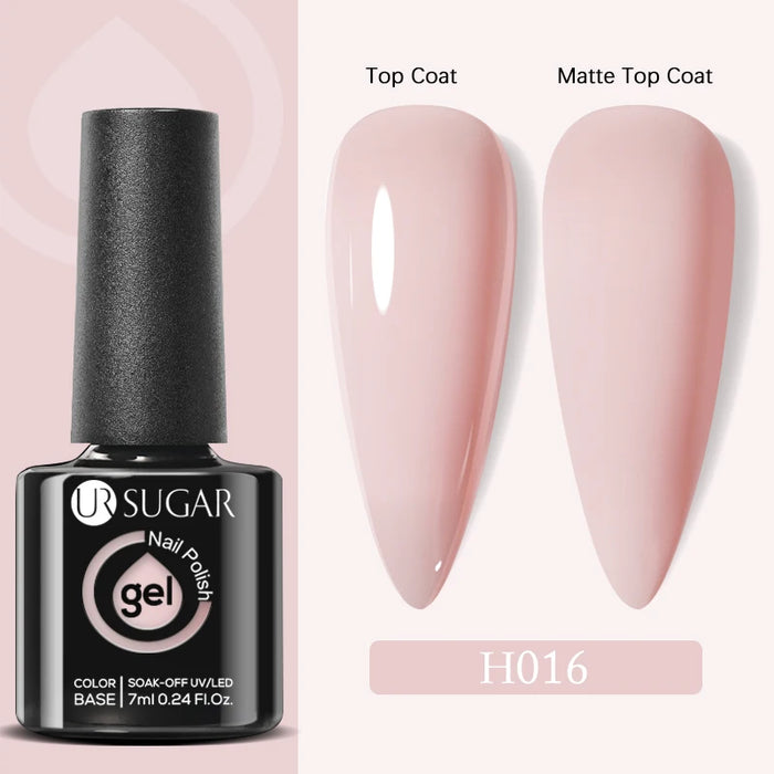 UR SUGAR 7.5ml Gel per unghie con estensione acrilica Costruzione rapida Smalto gel rosa trasparente Punte per unghie Estensione gel per unghie Nail Art Soak Off