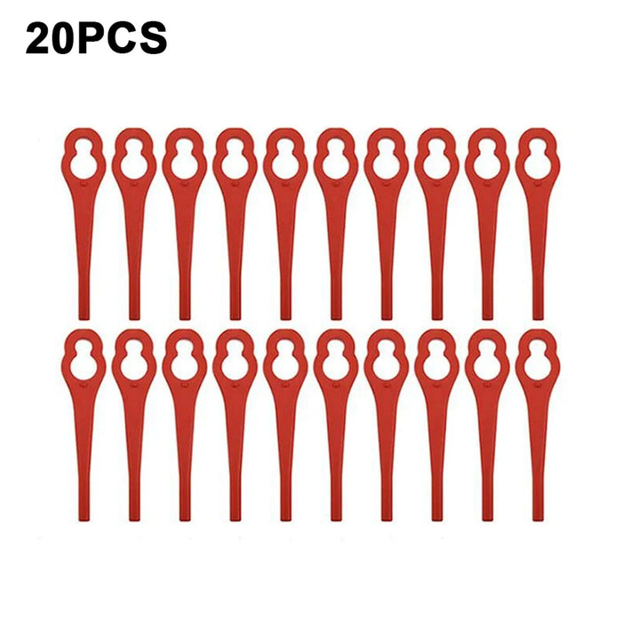 Lame di ricambio per testina tagliaerba per Parkside PRTA 20-LiA1 LIDL IAN 311046 91099406   Testa in plastica a scatto semplice