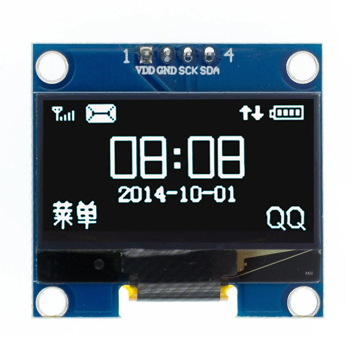 1pcs 1.3 pollici OLED modulo bianco/blu SPI/IIC I2C Comunicare colore 128X64 1.3 pollici OLED Display LCD A LED del Modulo 1.3 "OLED modulo
