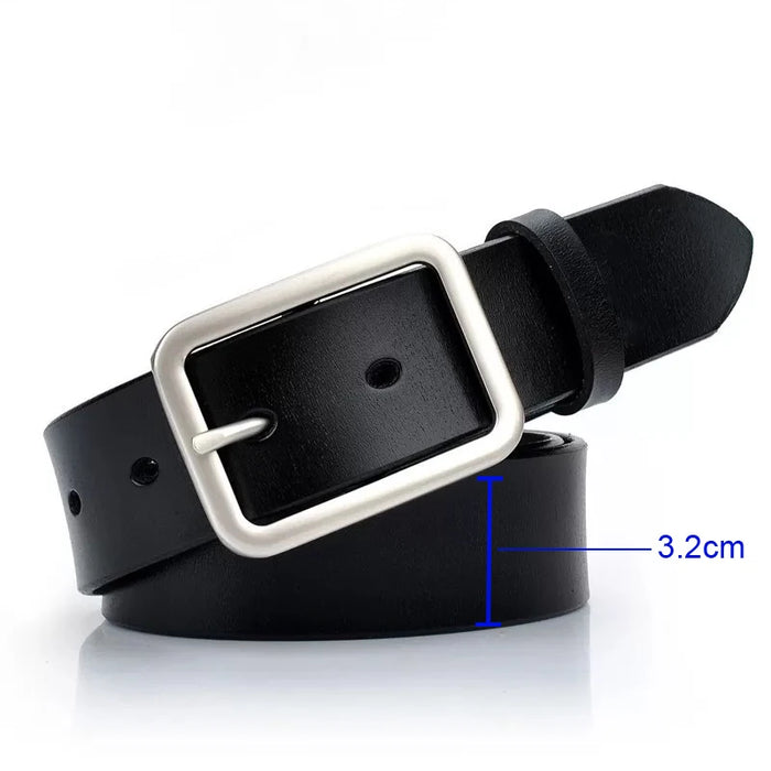 Cintura da uomo MEDYLA cinturino di lusso in vera pelle di alta qualità cintura classica Vintage in lega con fibbia ad ardiglione cintura da uomo Jeans cintura per uomo SM03