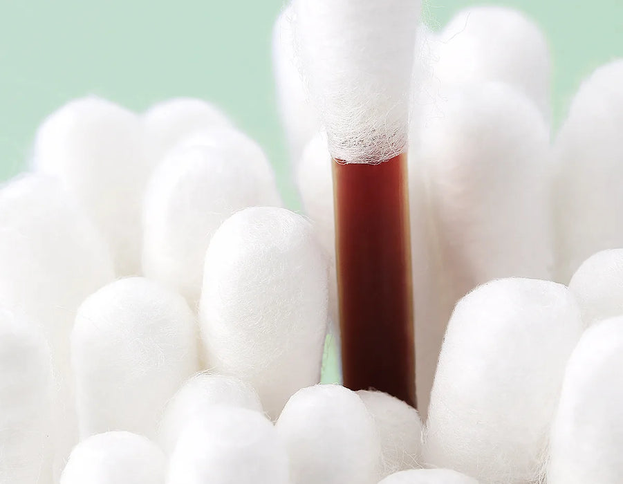 Tampone di cotone iodio monouso per neonati bastoncini di tampone iodoforo indipendenti bambini adulti bambino famiglia all'aperto sicurezza quotidiana assistenza domiciliare