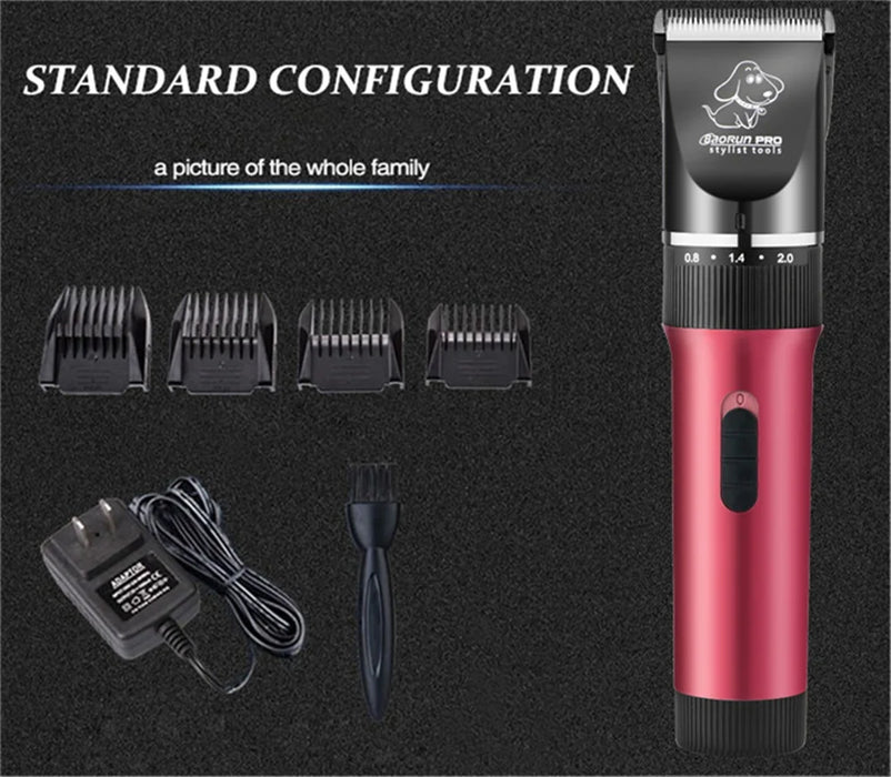 BaoRun P6 Tagliacapelli professionale per cani Ricaricabile Pet Cat Grooming Clipper Rasoio Taglierine elettriche a basso rumore Macchina per taglio di capelli
