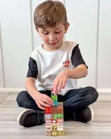 Blocchi magnetici Mine World Set cubo magnetico per ragazzo ragazza bambino età 3+ modello fai da te bambini stelo stelo giocattolo sensoriale regalo