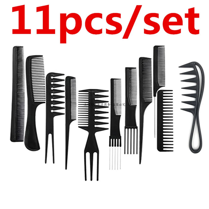 Nuovi arrivi uomo donna salone di bellezza styling dei capelli parrucchiere spazzola di plastica nera pettini strumenti di modellazione spazzola per capelli antistatica