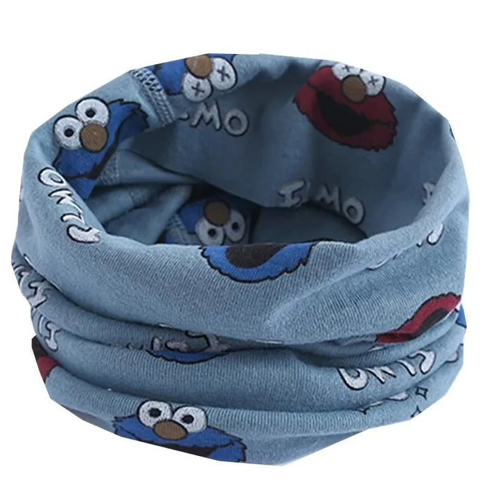 2024 Nuova Primavera Autunno Bambini Sciarpa Moda Bambini Bambino Sciarpa di cotone Ragazzi Ragazze O Ring Sciarpa Bambini Collare Bambino Sciarpa al collo