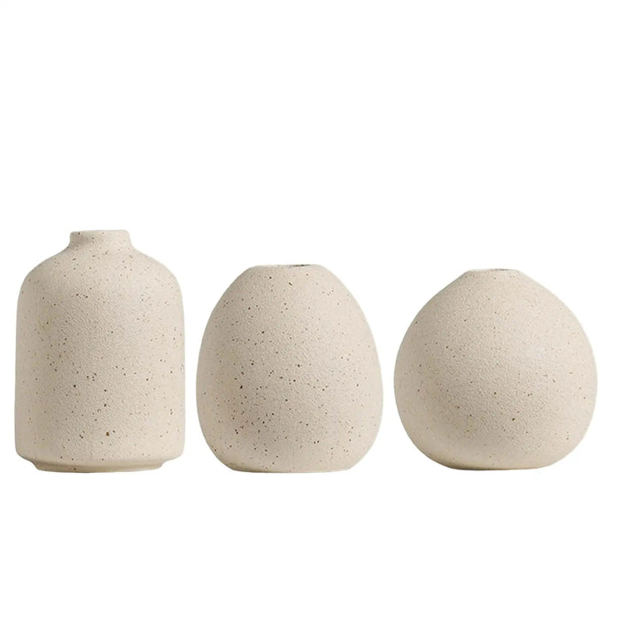 Vasi di fiori nordici composizioni floreali vasi di arte decorativa vaso di ceramica Boho per accessori di mensola della casa dell'ingresso della fattoria