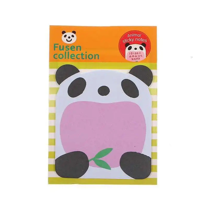 1 pz adesivo carino animale kawaii note adesive blocco note memo pad ufficio scuola forniture di cancelleria panda gatto lepre segnalibro post