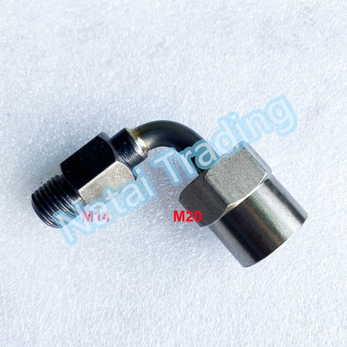 Parte del connettore del tubo del banco di prova Common Rail diesel Pompa dell'iniettore di carburante Collegare il giunto al tubo del carburante Common Rail