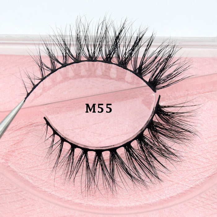 Ciglia Visofree Ciglia di visone 3D Ciglia naturali fatte a mano Ciglia finte lunghe e morbide Ciglia di visone cruelty free ad alto volume D101