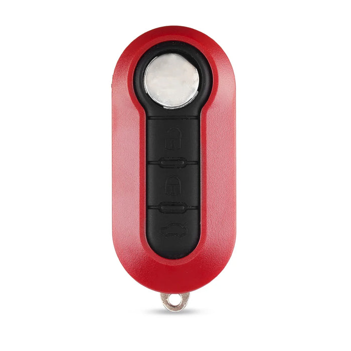 KEYYOU Chiave Caso 3 Bottoni Flip pieghevole Chiave A Distanza Caso Borsette Copertura Per FIAT 500 Panda Punto Bravo Allarme Auto Keyless SIP22 lama