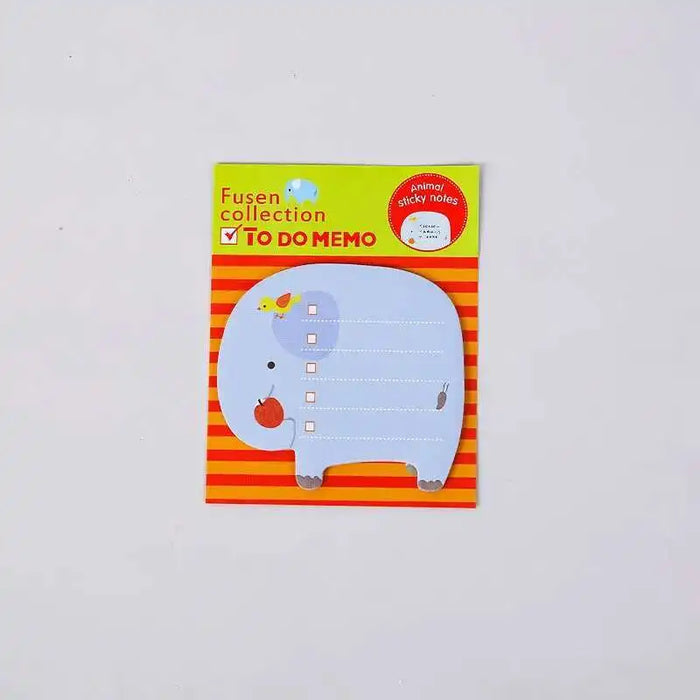 1 pz adesivo carino animale kawaii note adesive blocco note memo pad ufficio scuola forniture di cancelleria panda gatto lepre segnalibro post
